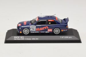 BMW M3 E30 Auto Maas #42 Becker DTM 1992 Minichamps 1:43 430922042 Metall