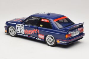 BMW M3 E30 Auto Maass #42 H. Becker DTM 1992 Minichamps 1:18 180922042 Metall – Bild 7 von 8