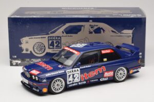 BMW M3 E30 Auto Maass #42 H. Becker DTM 1992 Minichamps 1:18 180922042 Metall – Bild 8 von 8
