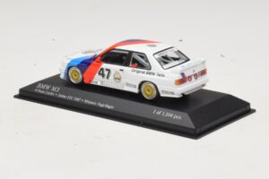 BMW M3 E30 M-Team Linder #47 Vogt / Herger Winners ETC Zolder 1987 Minichamps 1:43 430872047 Metall – Bild 3 von 4