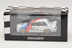 BMW M3 E30 M-Team Linder #47 Vogt / Herger Winners ETC Zolder 1987 Minichamps 1:43 430872047 Metall – Bild 4 von 4