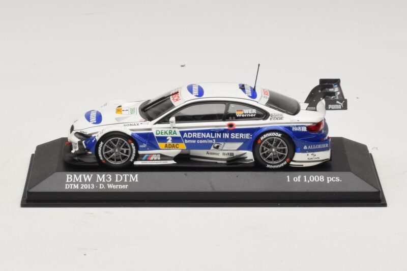 BMW M3 E92 DTM #2 D. Werner BMW Team Schnitzer DTM 2013 Minichamps 1:43 BMW M3 E92 DTM #2 D. Werner BMW Team Schnitzer DTM 2013 Minichamps 1:43 410132202 Metall
