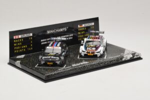 BMW M3 & M4 DTM Champions Set B. Spengler / M. Wittmann 2012 & 2014 Minichamps 1:43 412020723 Metall – Bild 2 von 5