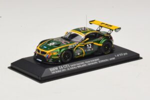 BMW Z4 GT3 Saudi Falcons #12 Al Faisal / Binladen 24 Hours of Dubai 2013 Minichamps 1:43 437132412 Metall – Bild 2 von 4