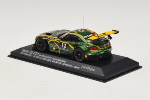 BMW Z4 GT3 Saudi Falcons #12 Al Faisal / Binladen 24 Hours of Dubai 2013 Minichamps 1:43 437132412 Metall – Bild 3 von 4