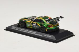 BMW Z4 GT3 Saudi Falcons #24 Al Faisal / Binladen 24 Hours of Dubai 2013 Minichamps 1:43 437132424 Metall – Bild 3 von 4