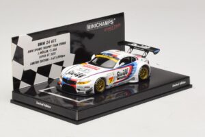BMW Z4 GT3 Steiff #7 Muller / Ara Super GT 2015 Minichamps 1:43 447152007 Metall – Bild 2 von 5