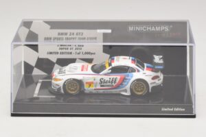 BMW Z4 GT3 Steiff #7 Muller / Ara Super GT 2015 Minichamps 1:43 447152007 Metall – Bild 4 von 5