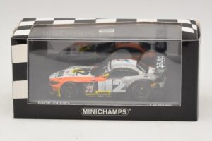 BMW Z4 GT3 TDS Racing #25 Hassid / Badey 24 Hours of Spa 2013 Minichamps 1:43 437132435 Metall – Bild 4 von 4