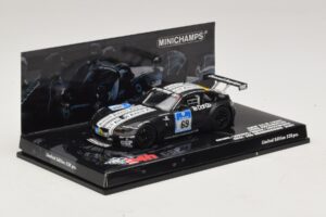 BMW Z4 M Coupe #69 Adams / K. Ludwig ADAC 24h Nürburgring 2009 Minichamps 1:43 400092769 Metall – Bild 2 von 5
