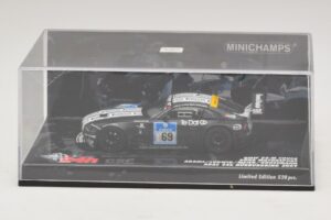 BMW Z4 M Coupe #69 Adams / K. Ludwig ADAC 24h Nürburgring 2009 Minichamps 1:43 400092769 Metall – Bild 4 von 5