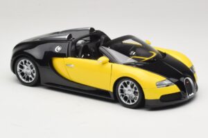 Bugatti Veyron Grand Sport Black Lemon Minichamps 1:18 100110831 Metall – Bild 6 von 8