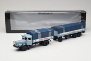 Bussing 8000S13 Pritschenzug Kölner Zucker Minichamps 1:43 499079920 Metall – Bild 5 von 5
