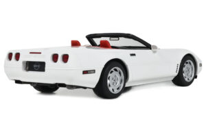 Chevrolet Corvette C4 Cabrio Arctic White GT Spirit 1:18 GT580 Resin – Bild 2 von 5
