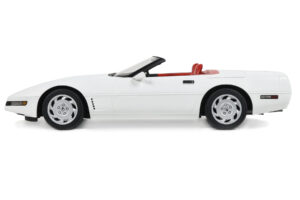 Chevrolet Corvette C4 Cabrio Arctic White GT Spirit 1:18 GT580 Resin – Bild 3 von 5