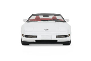 Chevrolet Corvette C4 Cabrio Arctic White GT Spirit 1:18 GT580 Resin – Bild 4 von 5