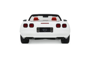 Chevrolet Corvette C4 Cabrio Arctic White GT Spirit 1:18 GT580 Resin – Bild 5 von 5