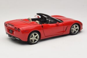 Chevrolet Corvette C6 Cabriolet Rot AUTOart 1:18 71221 Metall – Bild 3 von 8