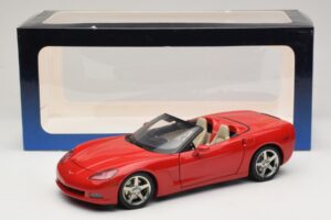 Chevrolet Corvette C6 Cabriolet Rot AUTOart 1:18 71221 Metall – Bild 8 von 8