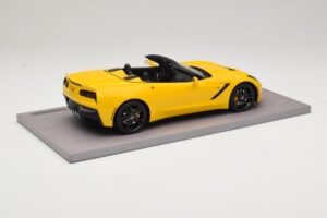 Chevrolet Corvette C7 Velocity Yellow BBR 1:18 BLM1815E Resin – Bild 2 von 6