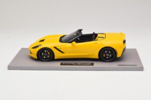 Chevrolet Corvette C7 Velocity Yellow BBR 1:18 BLM1815E Resin – Bild 3 von 6