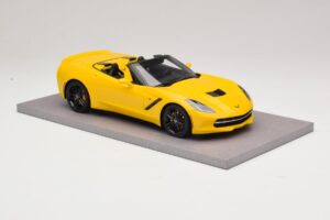 Chevrolet Corvette C7 Velocity Yellow BBR 1:18 BLM1815E Resin – Bild 4 von 6