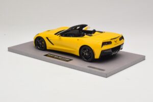 Chevrolet Corvette C7 Velocity Yellow BBR 1:18 BLM1815E Resin – Bild 5 von 6