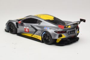 Chevrolet Corvette C8.R Grau GT Spirit 1:18 GT307 Resin – Bild 5 von 6