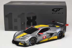 Chevrolet Corvette C8.R Grau GT Spirit 1:18 GT307 Resin – Bild 6 von 6