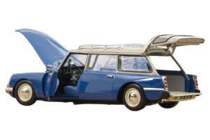 Citroën DS 21 Break Danube Blue Norev 1:18 181772 Metall – Bild 2 von 4