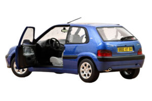 Citroën Saxo VTS Grand Pavois Blue Norev 1:18 181830 Metall – Bild 2 von 3