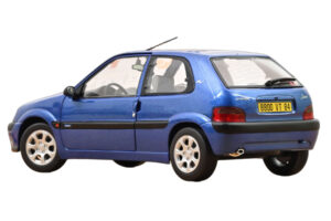 Citroën Saxo VTS Grand Pavois Blue Norev 1:18 181830 Metall – Bild 3 von 3