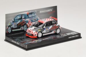 Fiat 500 Abarth Assetto Corse #399 Autohaus Winz VLN 2010 Minichamps 1:43 437101299 Metall – Bild 2 von 5
