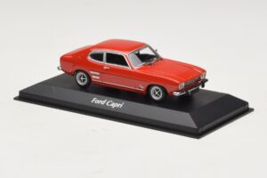 Ford Capri I Rot Maxichamps 1:43 940085500 Metall – Bild 3 von 4
