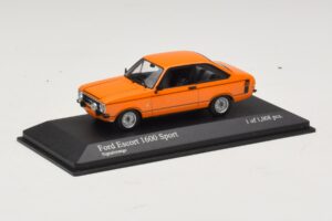 Ford Escort 1600 Sport Mk2 Orange Minichamps 1:43 400084471 Metall – Bild 2 von 4