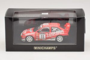 Ford Escort Cosworth Toshiba #11 A. Vatanen / Freeman 1994 Minichamps 1:43 430981811 Metall – Bild 4 von 4