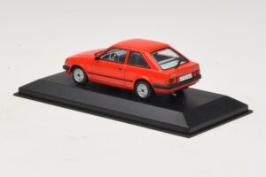 Ford Escort Mk3 3-Türer Rot Minichamps 1:43 400085000 Metall – Bild 3 von 4