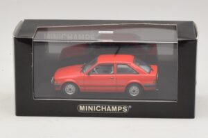 Ford Escort Mk3 3-Türer Rot Minichamps 1:43 400085000 Metall – Bild 4 von 4