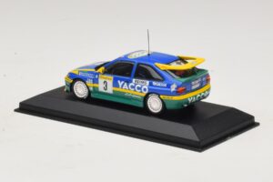 Ford Escort RS #3 Bernardini / Occelli Rally Monte Carlo Winner 1996 Minichamps 1:43 430968203 Metall – Bild 3 von 4
