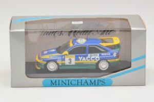 Ford Escort RS #3 Bernardini / Occelli Rally Monte Carlo Winner 1996 Minichamps 1:43 430968203 Metall – Bild 4 von 4