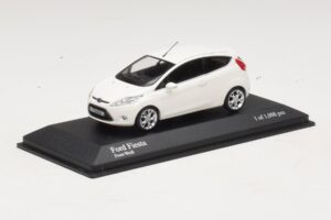 Ford Fiesta Mk6 Weiss Minichamps 1:43 400088002 Metall – Bild 2 von 4