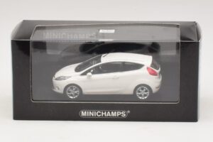 Ford Fiesta Mk6 Weiss Minichamps 1:43 400088002 Metall – Bild 4 von 4
