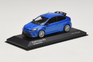 Ford Focus RS Mk2 Blau Metallic Minichamps 1:43 400088101 Metall – Bild 2 von 4