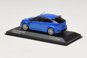 Ford Focus RS Mk2 Blau Metallic Minichamps 1:43 400088101 Metall – Bild 3 von 4