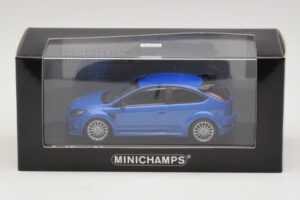 Ford Focus RS Mk2 Blau Metallic Minichamps 1:43 400088101 Metall – Bild 4 von 4