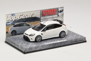 Ford Focus RS Mk2 Top Gear Weiss Ohne Figur Minichamps 1:43 519438810-R1 Metall – Bild 2 von 5
