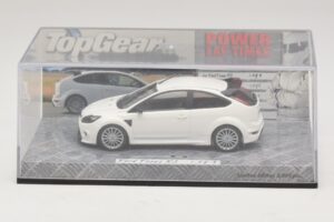 Ford Focus RS Mk2 Top Gear Weiss Ohne Figur Minichamps 1:43 519438810-R1 Metall – Bild 4 von 5