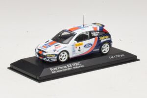 Ford Focus RS WRC #4 C. McRae / N. Grist Rally Monte Carlo 2001 Minichamps 1:43 430018904 Metall – Bild 2 von 4