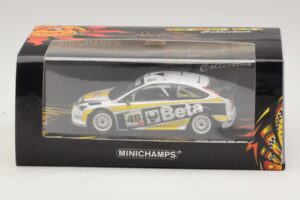 Ford Focus RS WRC #46 V. Rossi / C. Cassina Monza Rally Show 2008 Minichamps 1:43 400088946 Metall – Bild 5 von 5