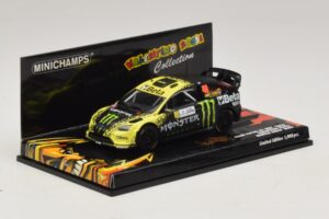 Ford Focus RS WRC #46 V. Rossi / C. Cassina Monza Rally Show 2009 Minichamps 1:43 400098946 Metall – Bild 2 von 5